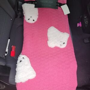 Rachel Zoe Blanket with White Ghost Accents